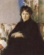 Berthe Morisot Portrait of Madme Pontillon Sweden oil painting artist